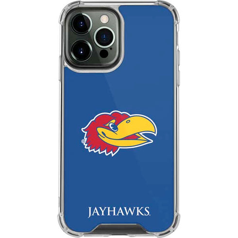 University of Kansas Jayhawks Digi iPhone 13 Pro Max Clear Case